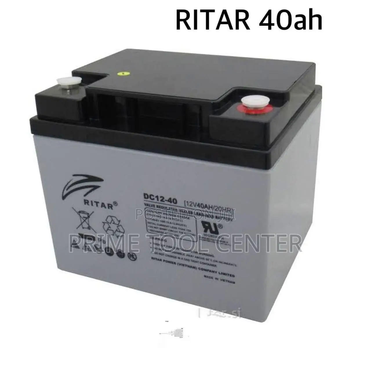 Ritar Lead-acid Solar Battery 40Ah