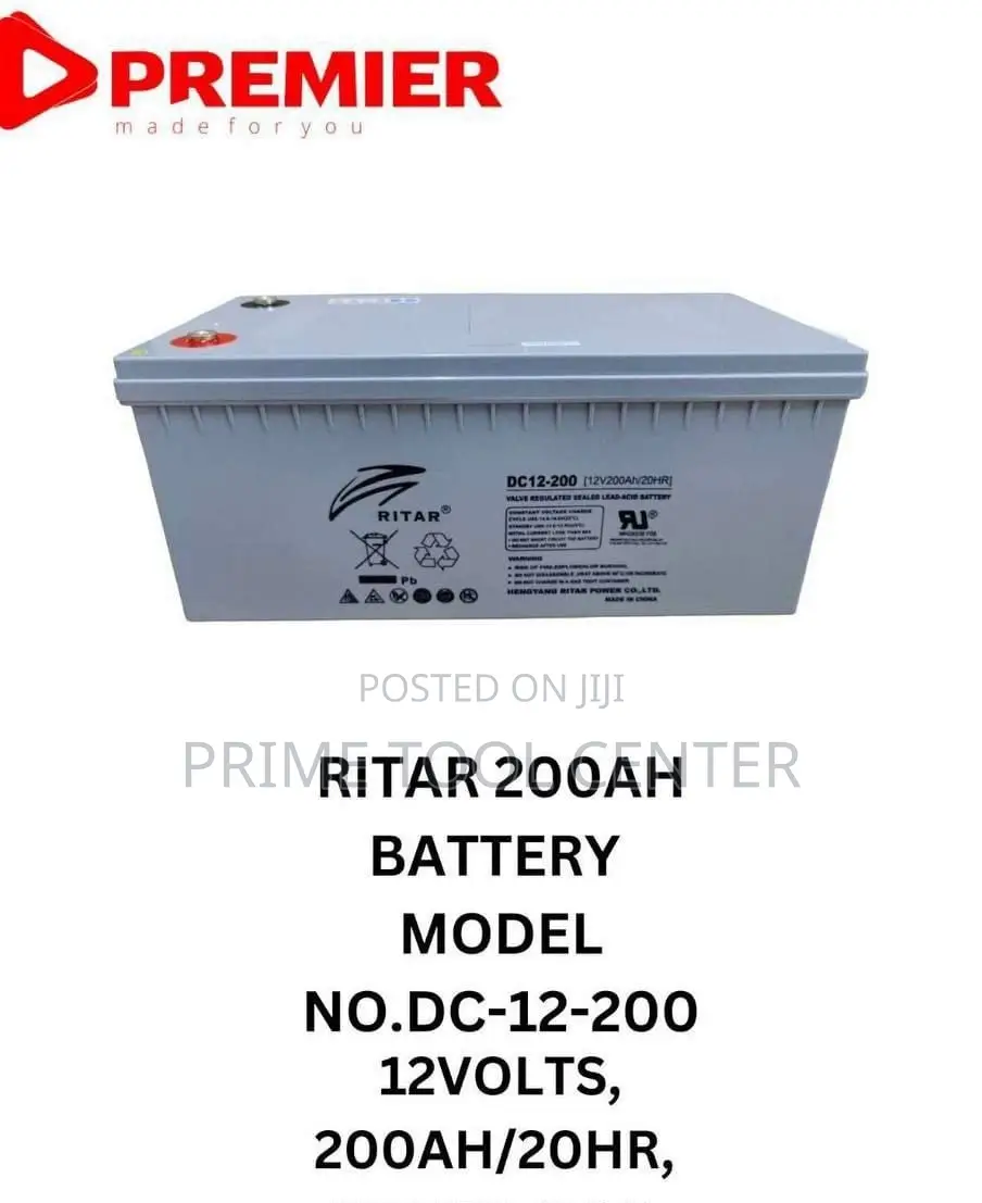Ritar Lead-acid Solar Battery 12v 200Ah