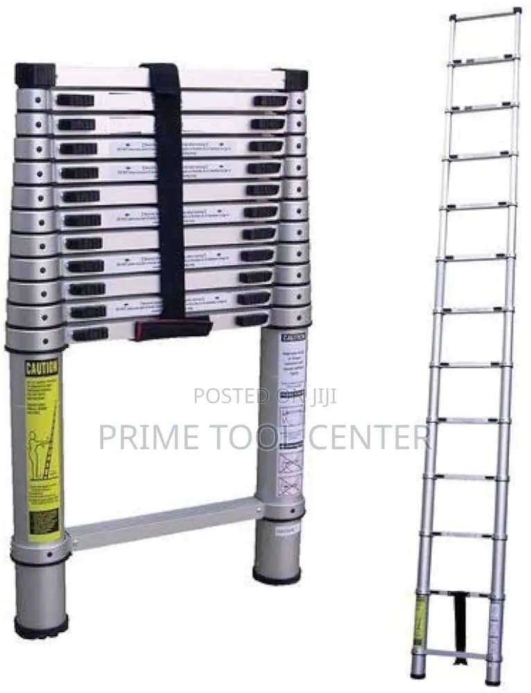 Aluminium Telescopic Ladder (, 5 M, 16.4 Ft)