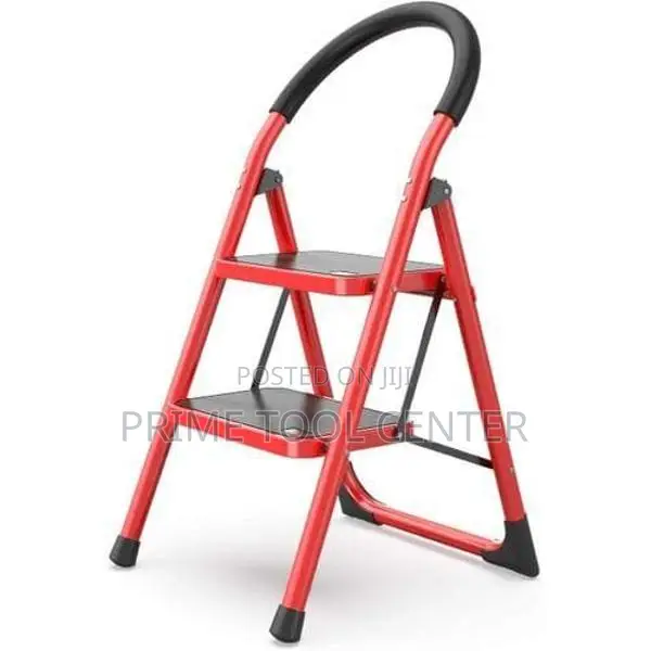 Steel Ladder Foldable 2 Steps Premium