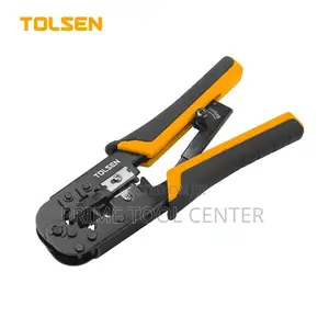 Tolsen RATCHET MODULAR CRIMPING PLIERS