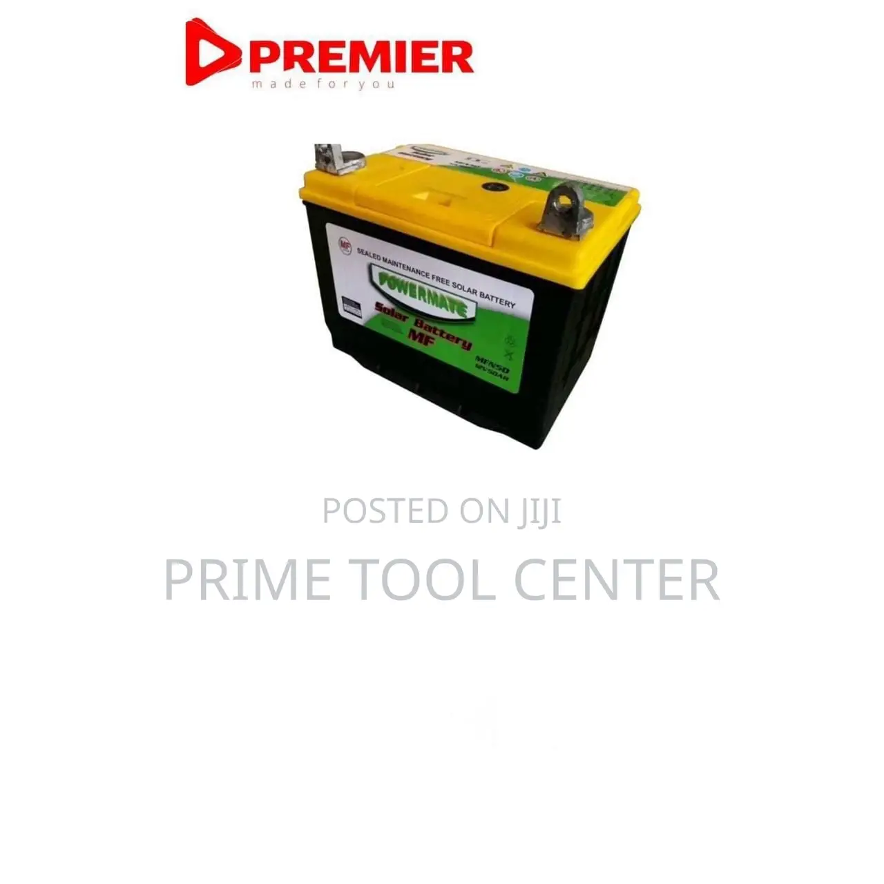 Premier Powermate 50Ah solar battery