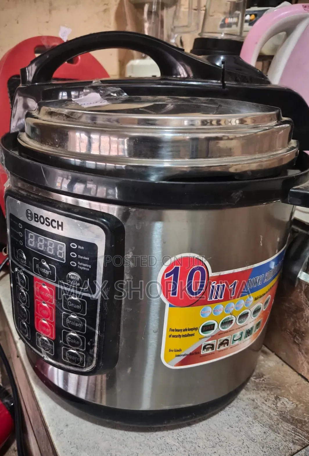 Bosch 6 Litres Digital Electric Pressure Cooker