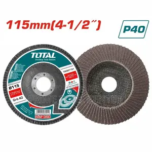 Total Flap disc Size：115mm*22mm,P40