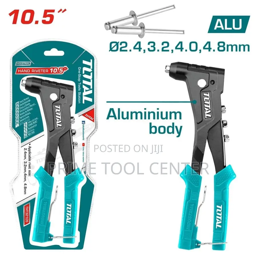 Total Hand riveter Size:10.5″