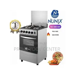 Nunix Free Standing 4 Gas Cooker With Oven