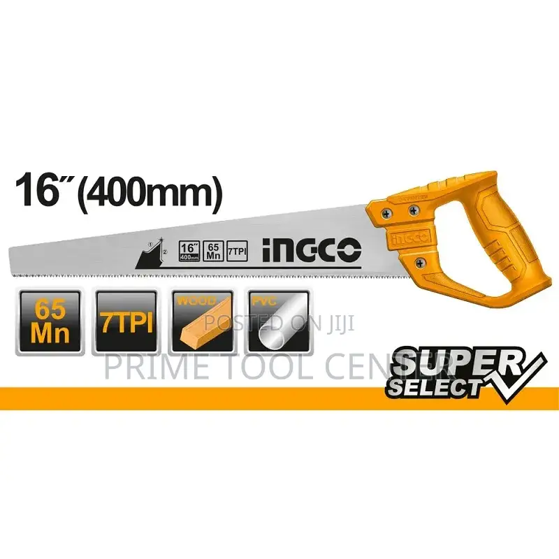 INGCO Hand saw Size: 16″(400mm)