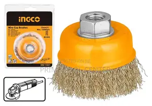 INGCO Wire cup brush Dia: 75mm, 3″