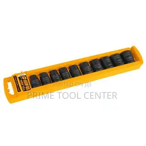 TOLSEN 10PCS 1/2″ DRIVE IMPACT SOCKET SET