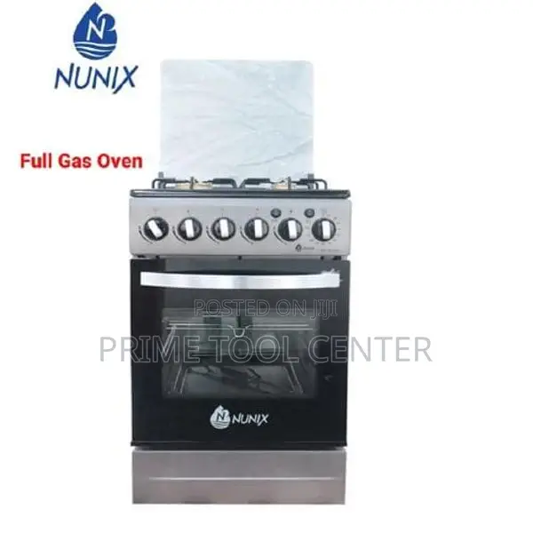 Nunix 50 * 55cm Cooker, 4 Gas Burners