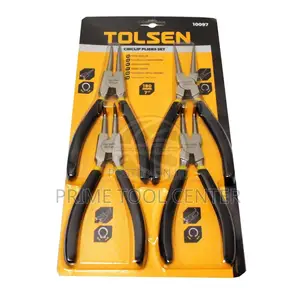 TOLSEN 4PCS CIRCLIP PLIER SET 180MM, 7″