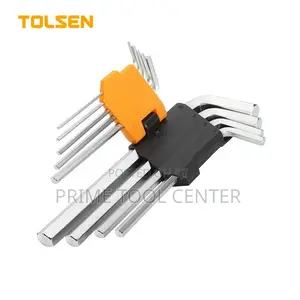 9pcs long arm hex key set