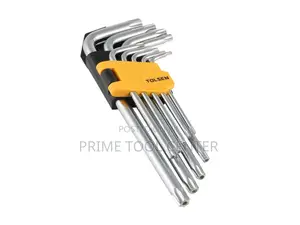 9pcs torx long arm hex key set