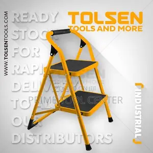 Heavy duty 2 Step steel Ladder