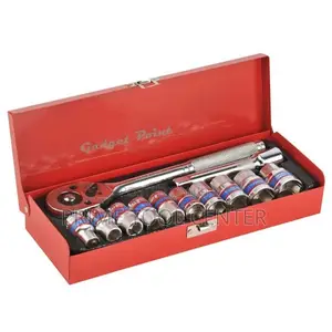 Mlg 12Pcs Ratchet Socket Spanner Set