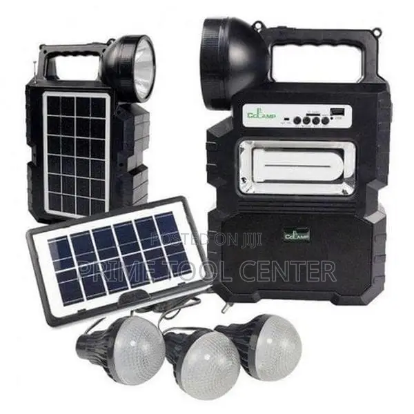 CcLamp Multifunctional Portable SOLAR SYSTEM