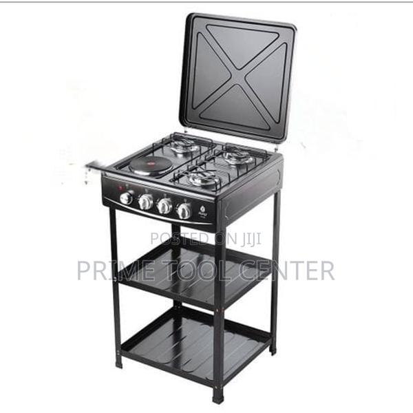 Nunix 4 BURNER AUTOMATIC IGNITION GAS COOKER