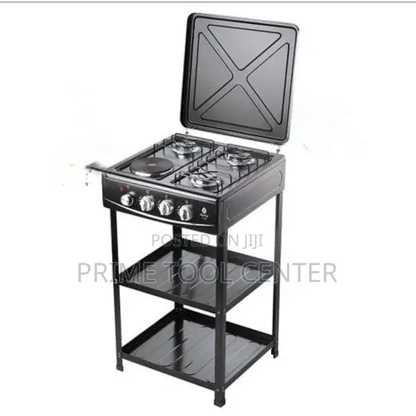 Nunix 4 BURNER AUTOMATIC IGNITION GAS COOKER