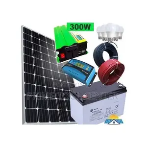 Solar 100 Watts Solar Panel Full Kit