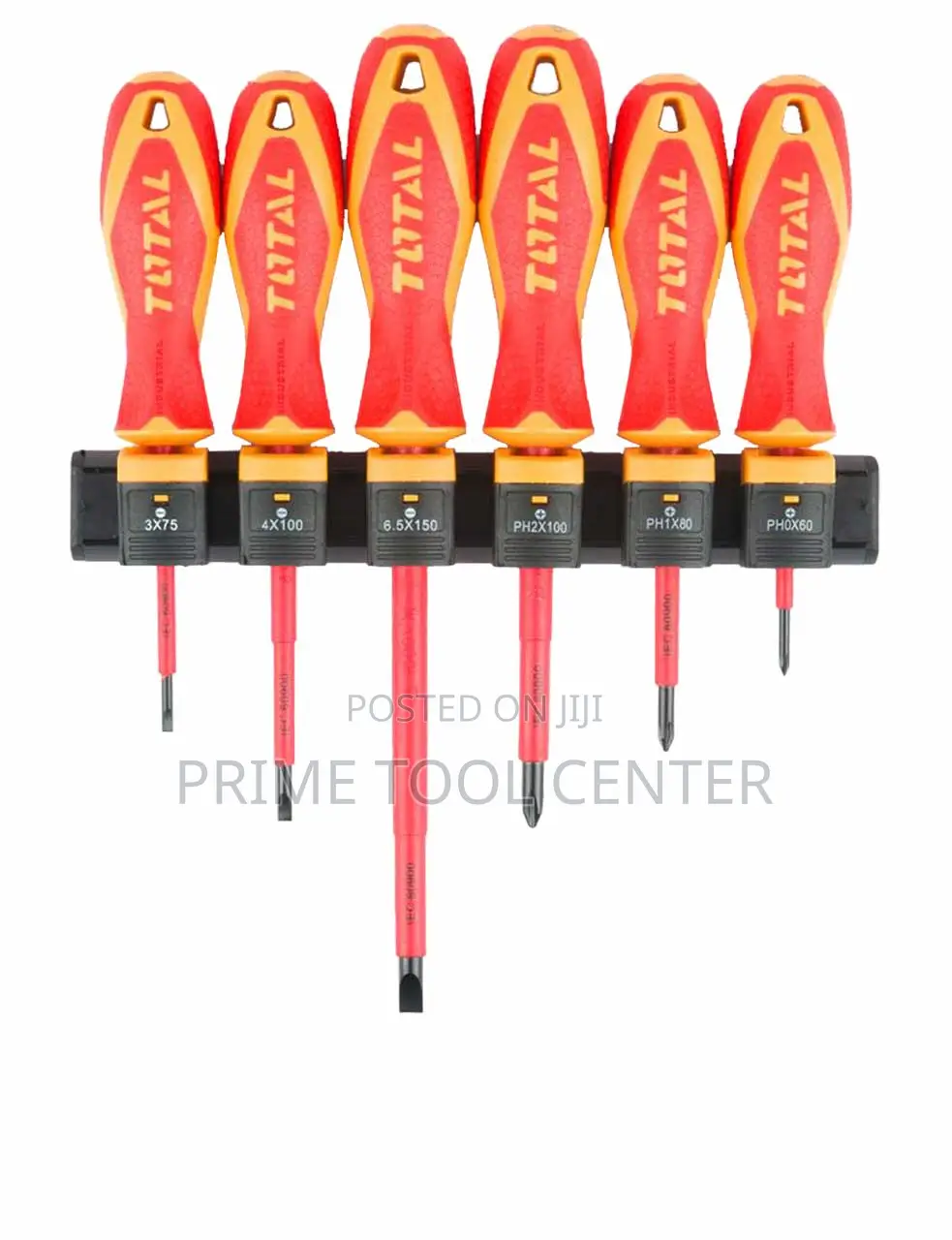 Total 6 Pcs insulated screwdriver set