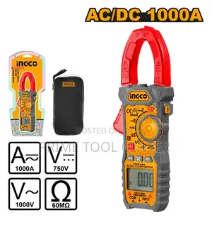Ingco DC/AC clamp meter 6000 Counts