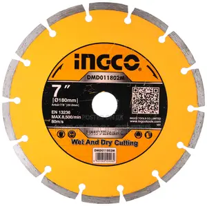 INGCO Diamond disc set 180(7″)X22.2mm