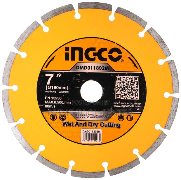 INGCO Diamond disc set 180(7″)X22.2mm