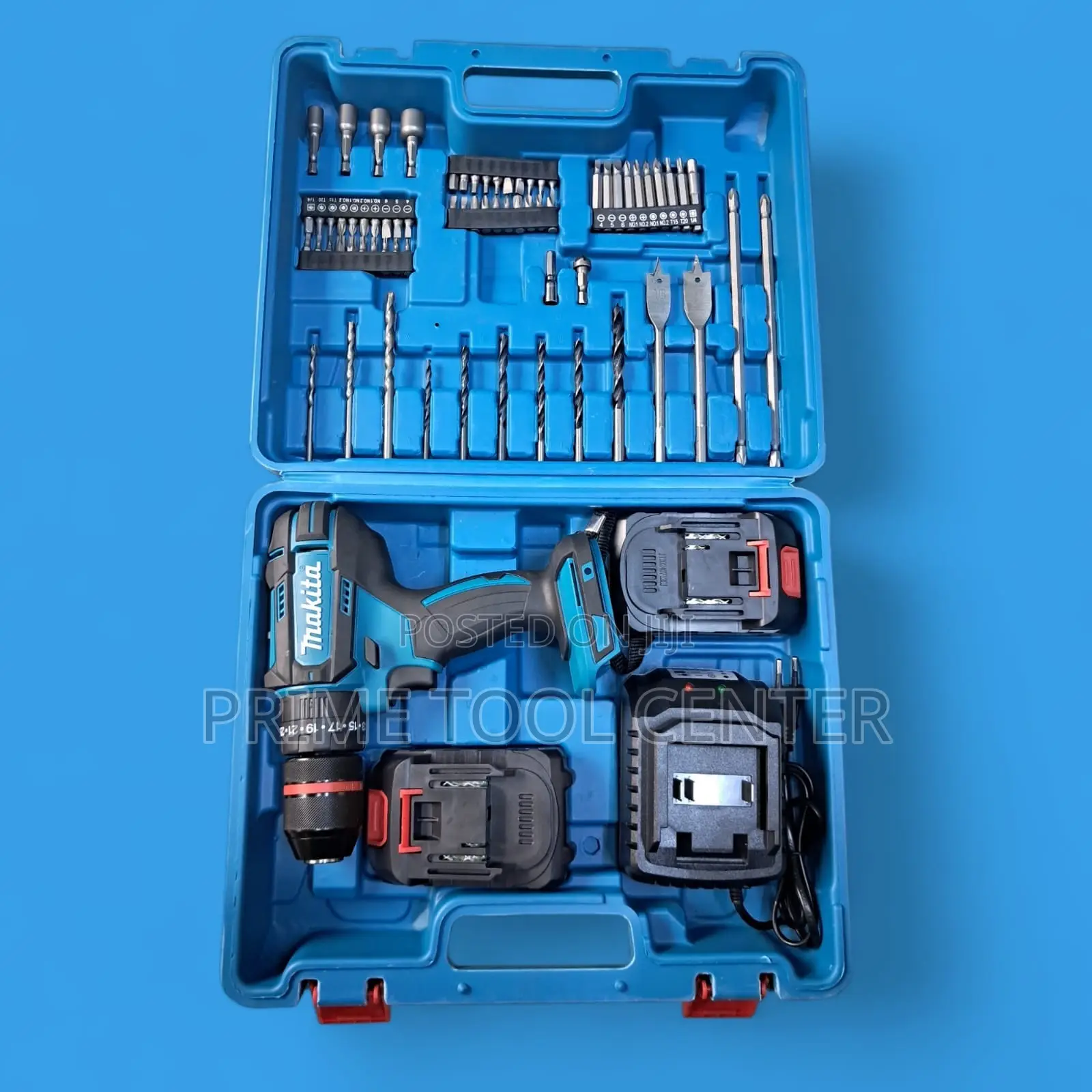 Cordless drill set 36v fully packed accessories