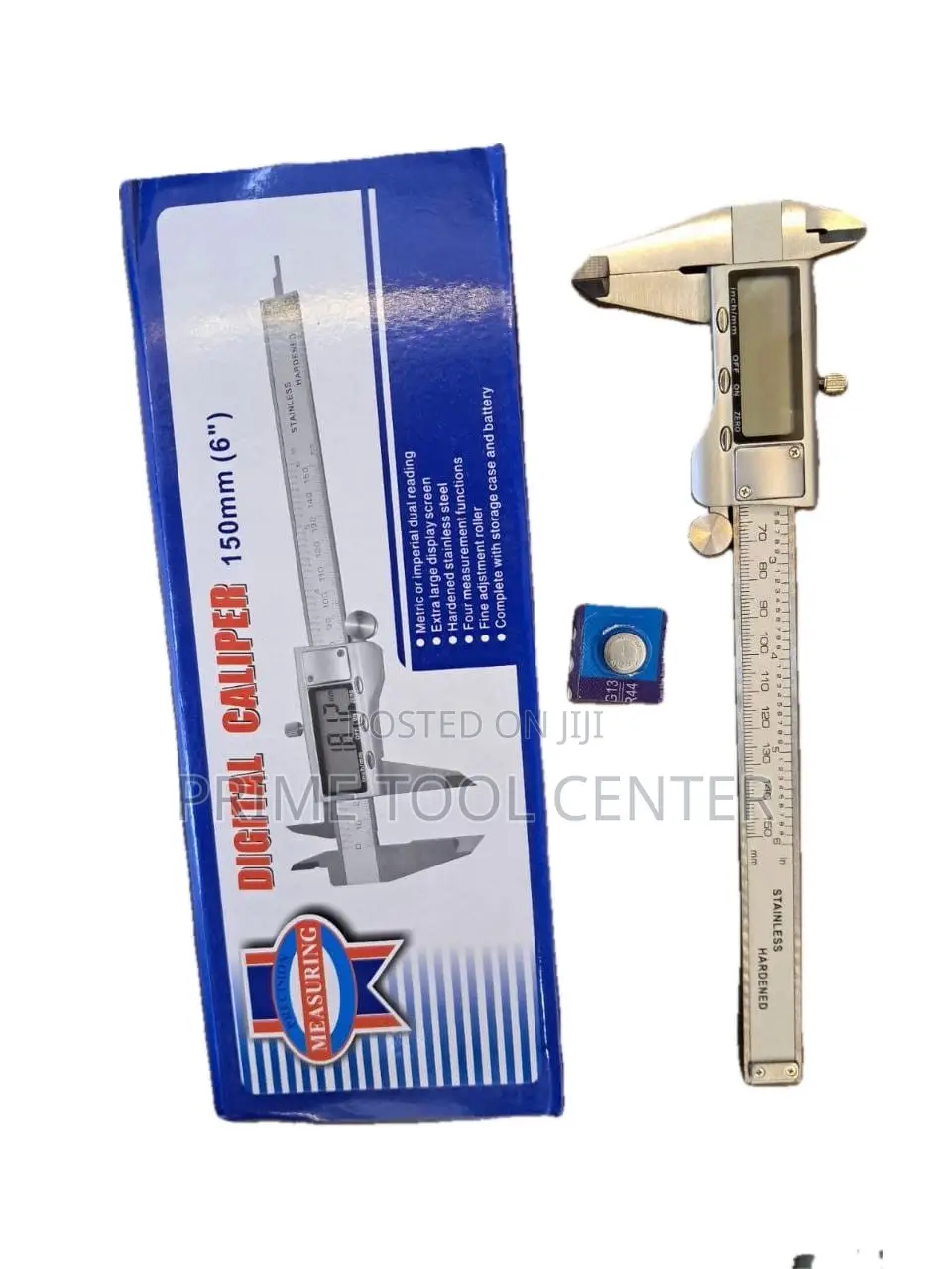 Metallic 6 inch digital Vanier caliper