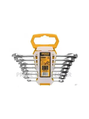 INGCO 8 Pcs ratchet spanner set