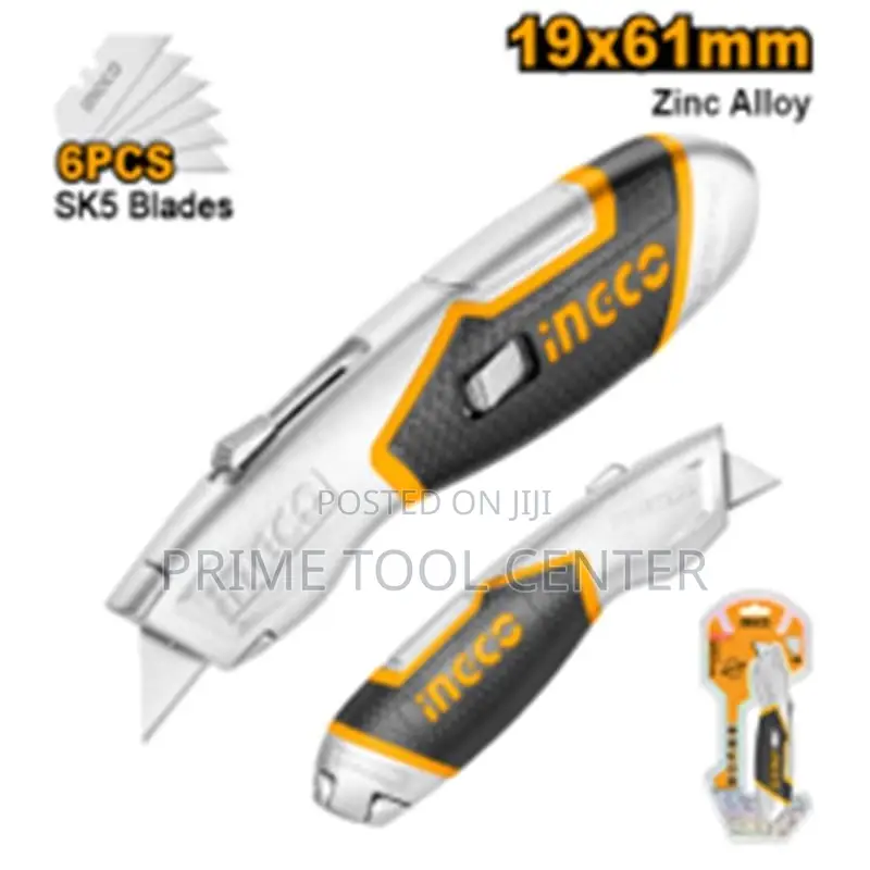 INGCO Utility knife Blade size:61x19mm