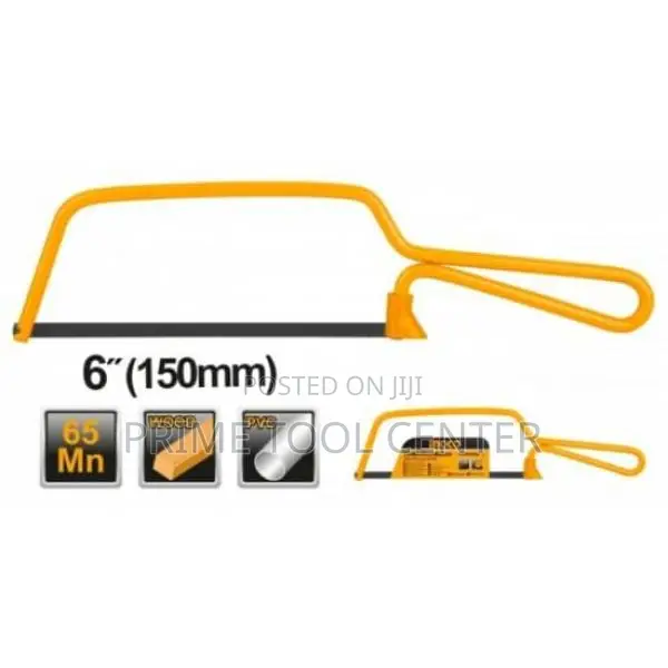 INGCO Mini hacksaw frame Size：150mm（6″）