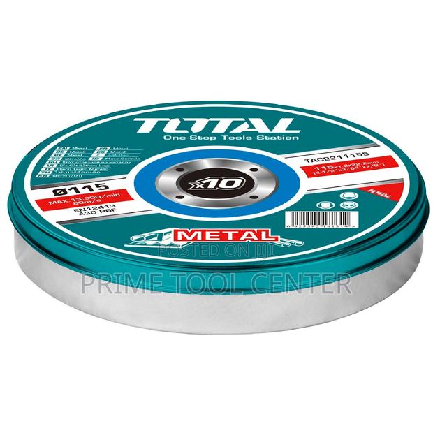Total Abrasive metal cutting disc set 10pcs - thumbnail 2