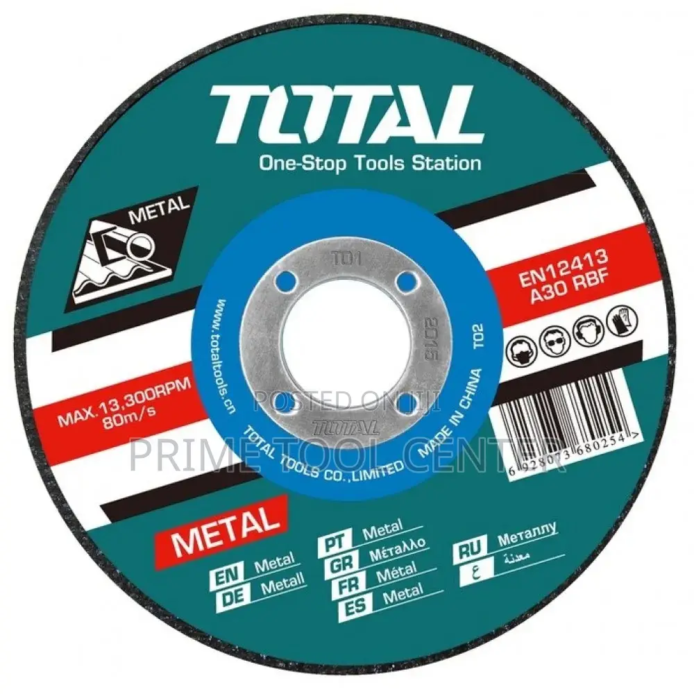 Total Abrasive metal cutting disc