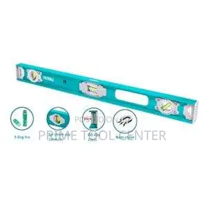 TOTAL Spirit level Length：100cm Aluminum