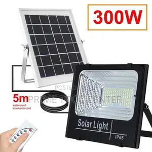 300W Solar Powered Outdoor Street Lighting