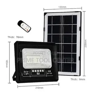 30W Solar Flood Lamp With Solar Panel