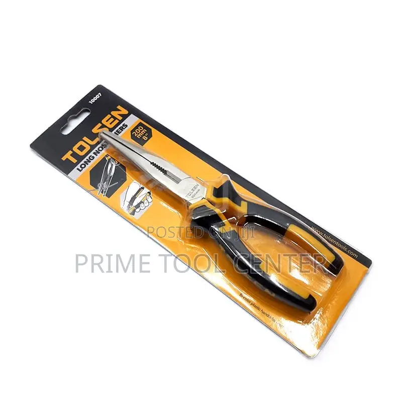 TOLSEN LONG NOSE PLIERS 180MM, 7″