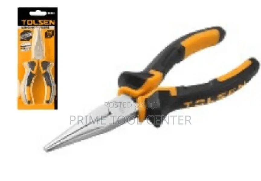TOLSEN LONG NOSE PLIERS 160MM, 6″