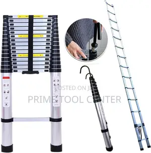 Aluminium Telescopic Ladder (, 5 M, 16.4 Ft)
