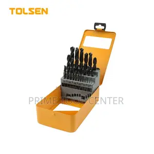 Tolsen 25PCS HSS TWIST DRILL BITS SET