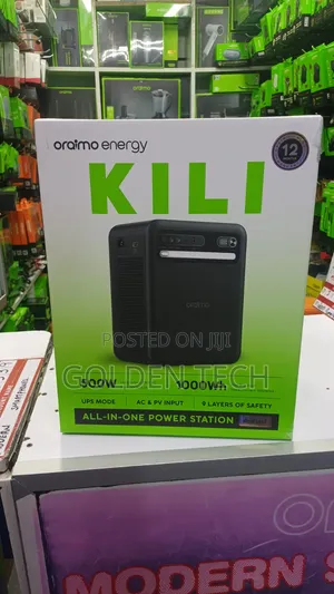 Oraimo Energy KILI 1000Wh 500W Portable Power Station