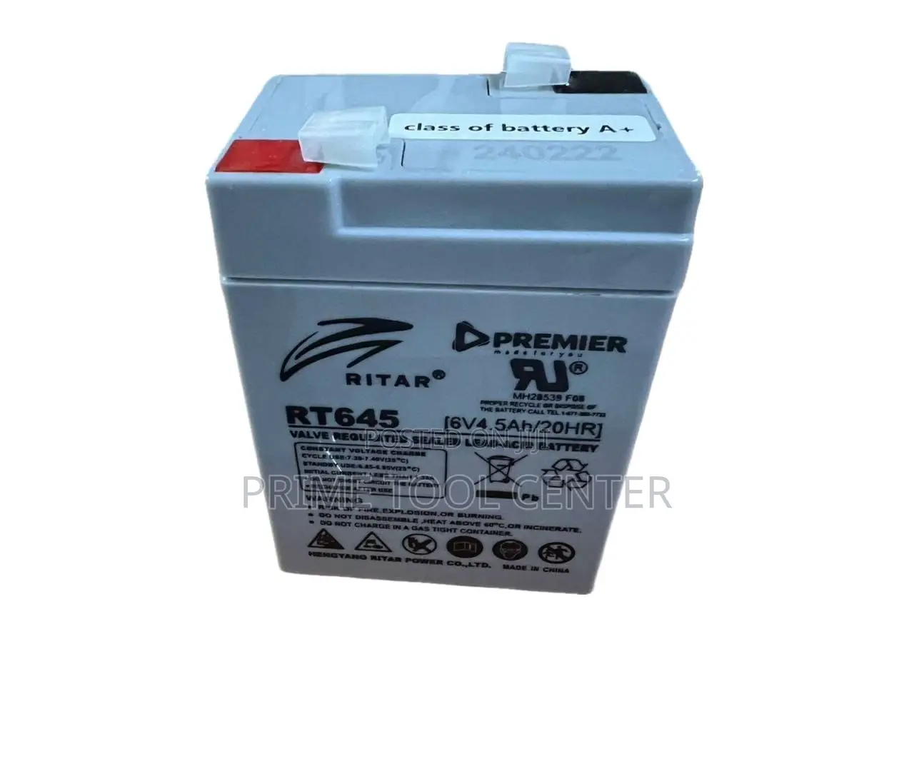 Powerful Ritar 6v 4.5Ah Solar Battery