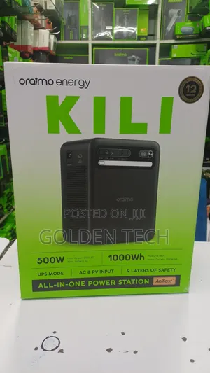 Oraimo Energy KILI 1000Wh 500W Portable Power Station