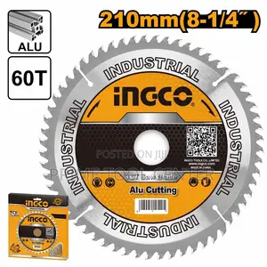 Ingco TCT saw blade for aluminum 210mm