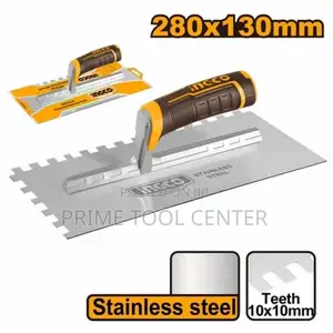 INGCO Plastering trowel with teeth