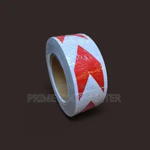 Red-White refrective Hazard Tapes -100m