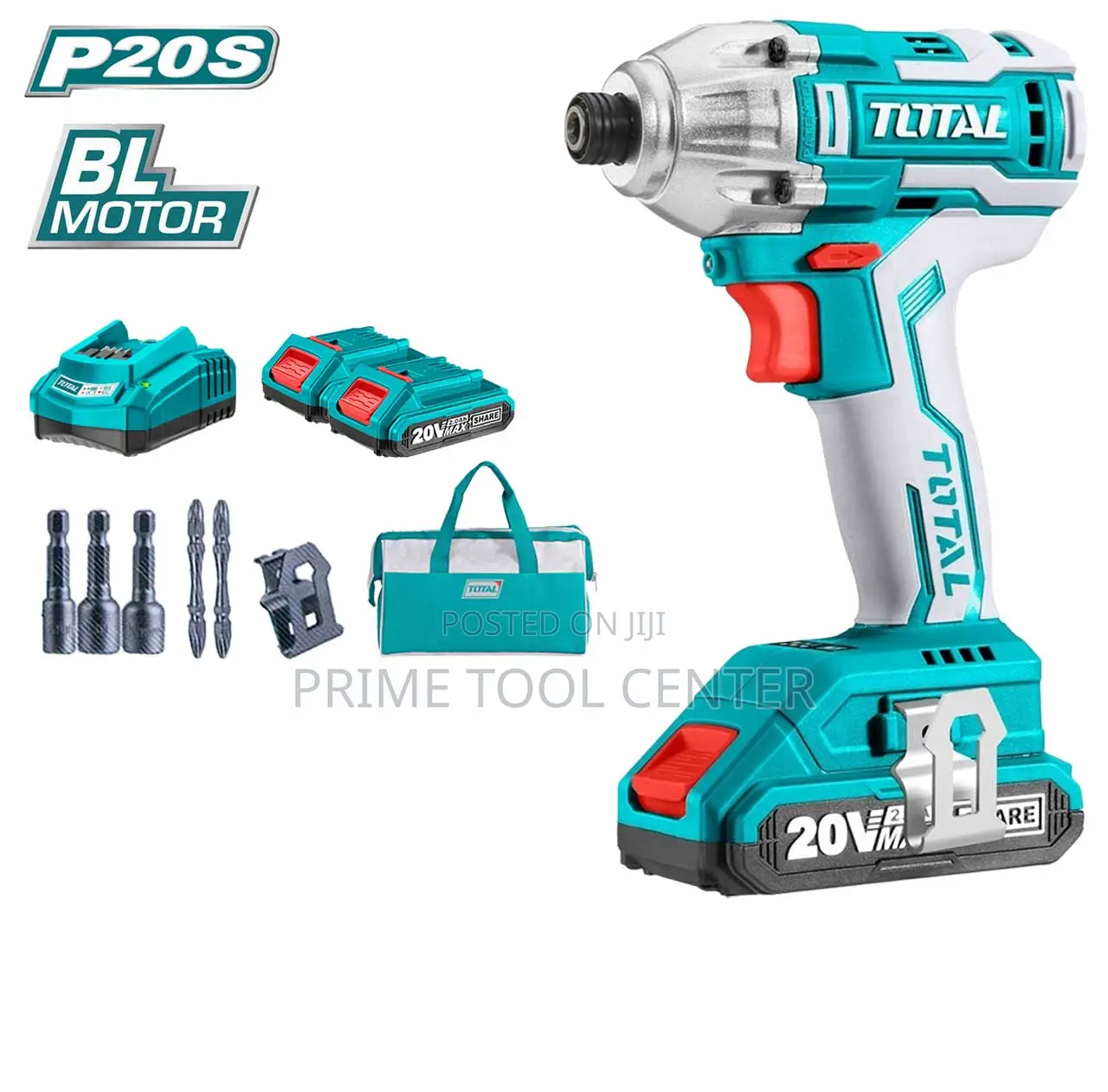 Total Lithium-ion impact driver 20V