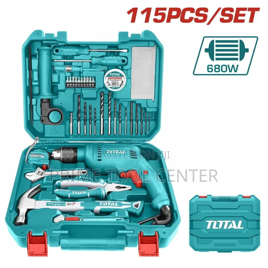 Total Quality 115 Pcs Tools set