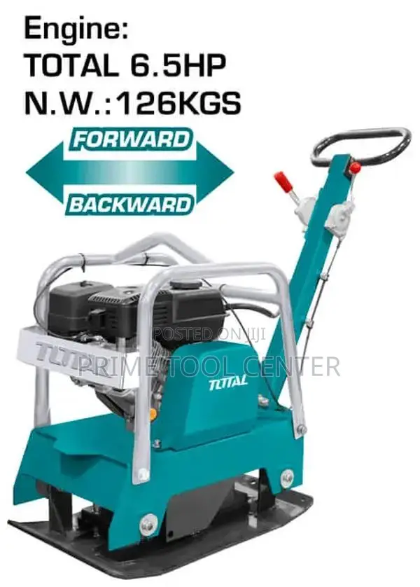 Total Gasoline reversible plate compactor